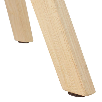 dineren  benzinestof | Massief hout retro | Keukenstoel met rugleuning | Stoel met houten poten Gestoffeerde stoel maximale belasting 110 kg