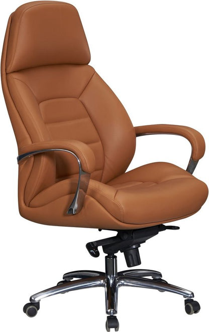 Sky Style Maxima Bureaustoel Leer Caramel