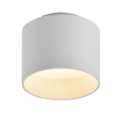 LED Spot "Trios" Ø 10 cm wit, gemaakt van metaal en plastic met geïntegreerde LED's