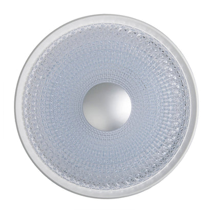 LED -plafondlicht "Boise" Ø 51 cm met veel functies, gemaakt van metaal en plastic, wit, met geïntegreerde LED's, verlichting voor woonkamers of kantoor