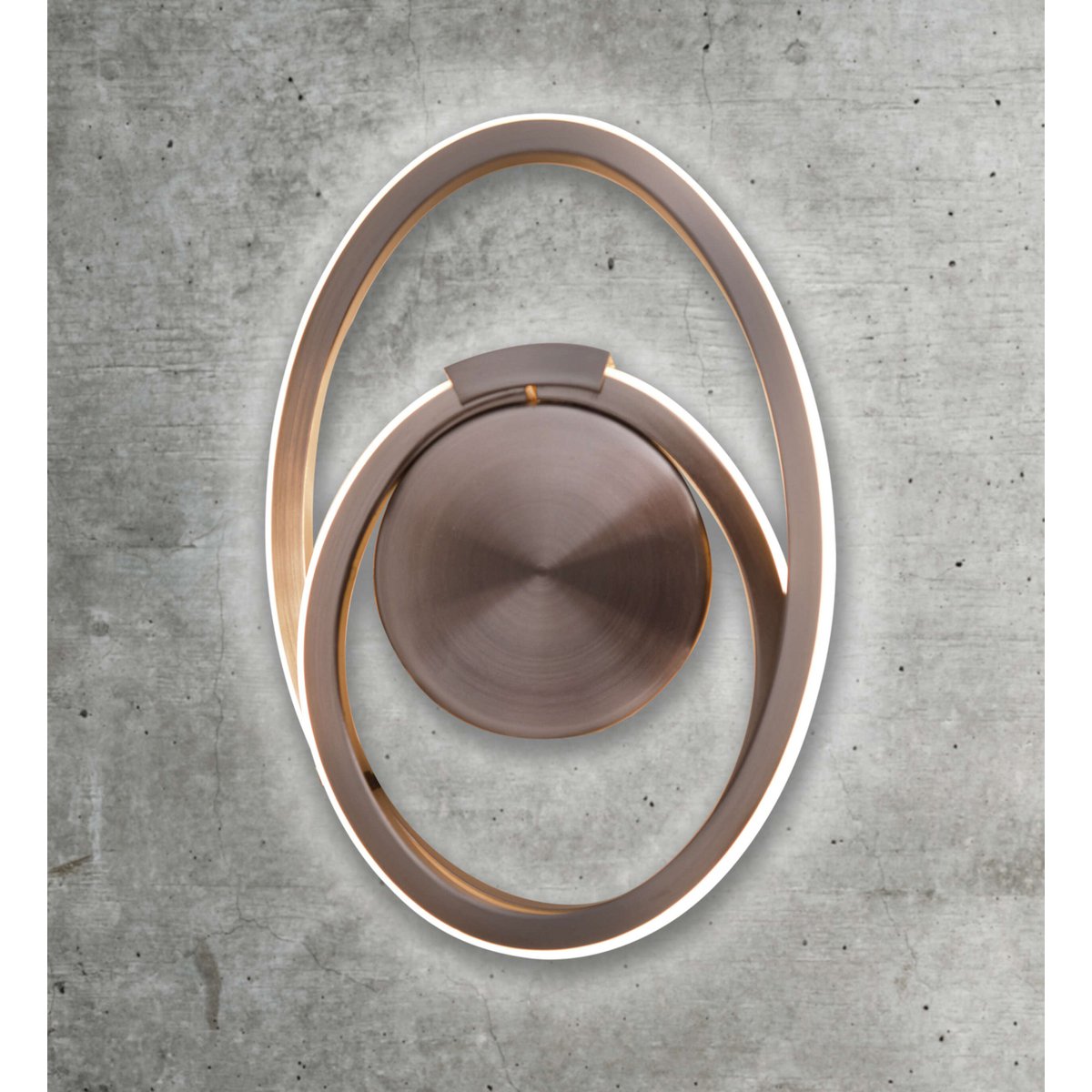 LED wand- en plafondlamp "Loop Line"