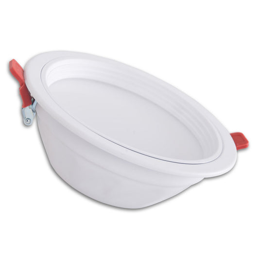 LED-plafondlamp "punt" Ø 19,5 cm, stevig ingebouwd LED met 18 watt, neutraal wit licht