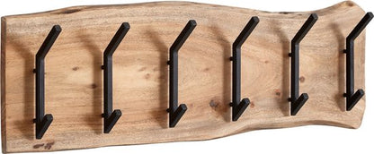 Boomstam kapstok | Wandkapstok hout | 100 cm