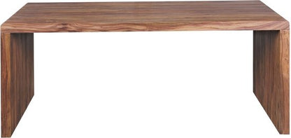 bureau BOHA massief hout Sheesham computer tafel 160 cm breed echt hout ontwerp archief kantoor tafel landelijke stijl