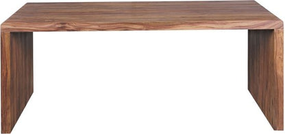bureau BOHA massief hout Sheesham computer tafel 200 cm breed echt hout ontwerp archief kantoor tafel landelijke stijl