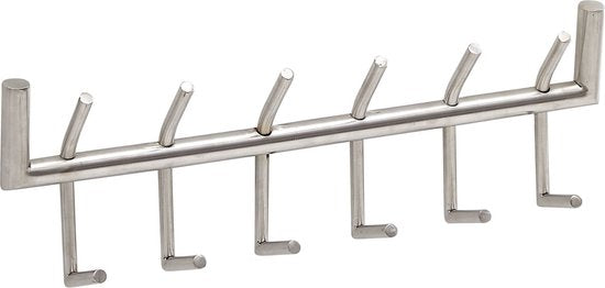 Sky Style Rako Kapstok 12 Haken Zilver