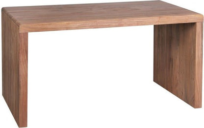 BOHA massief houten acacia-computertafel 140 cm breed echt houten design archief kantoor tafel landelijke stijl