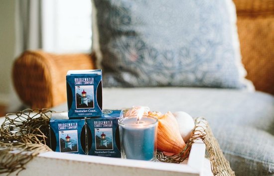 Bridgewater Geurkaarsje / Votives Nantucket Coast 3 st.