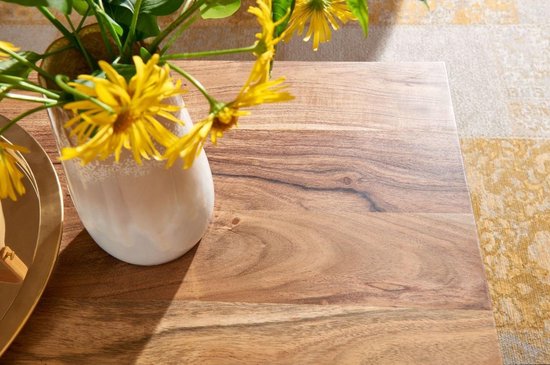 salontafel 110x60x40 cm massief houten metalen salontafel salontafel acacia | IndustriÃ«le kamertafel | Houten tafel, salontafel, massief | Tafel woonkamer