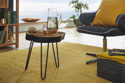 Gate39 - Bagli 35 x 35 Bijzettafel - Bruin