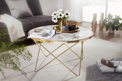 Sky Style Marmer Gold Salontafel