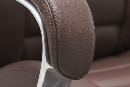 Sky Style Maxima Bureaustoel Leer Donkerbruin