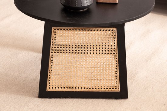 salontafel KARAM 60x30,5x60cm Aluminium Silver Side oriental round | Plat gehamerd koffietafeltje metaal Design salontafel modern | Tafel klein Indiaas stub tafel klein