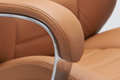 Sky Style Maxima Bureaustoel Leer Caramel