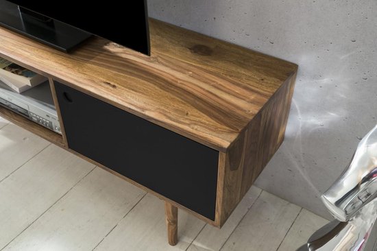 Gate39 - Repa Tv-meubel 3 vakken - Zwart