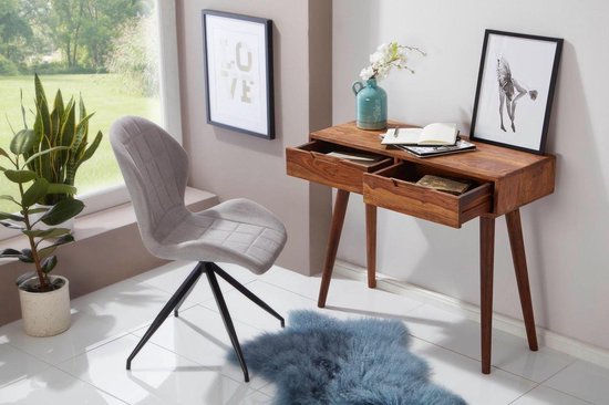 Sky Style- Amana Sidetable - Bijzettafel- wandtafel - massief hout