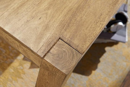 coffee table MUMBAI solid wood acacia 110 cm wide coffee table design natural product country style side table
