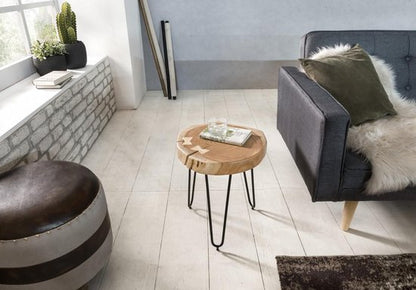Gate39 - Bagli 30 x 30 Bijzettafel - Lichtbruin