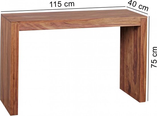 Gate39 - Mumbai 115 x 40 Sidetable - Bruin