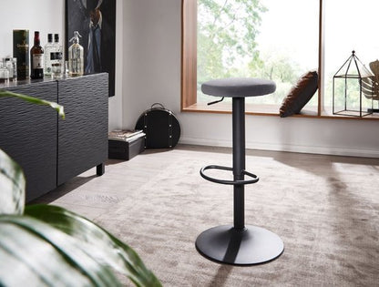 Sky Style Swan Barkruk Donkergrijs Velvet