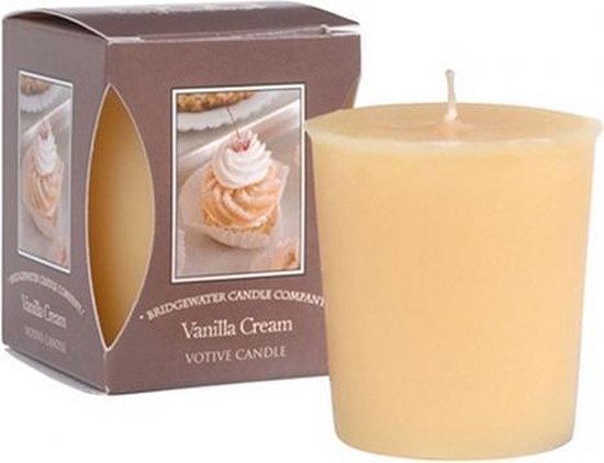 Bridgewater Geurkaars Vanilla Cream 3 stuks