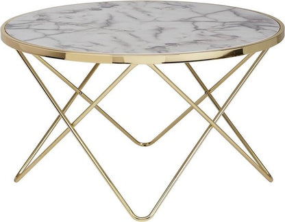 Sky Style Marmer Gold Salontafel