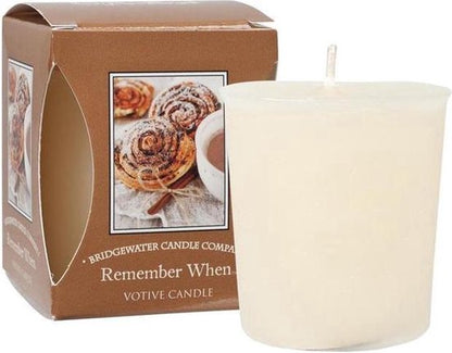 Bridgewater Geurkaarsje | Votive Remember When-3 stuks