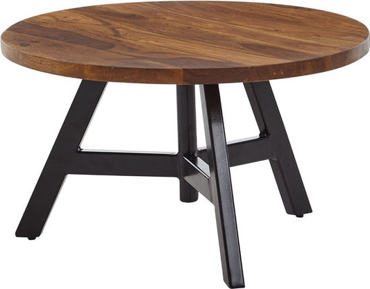 Sky Style Mai Ronde Salontafel met Zwart Frame