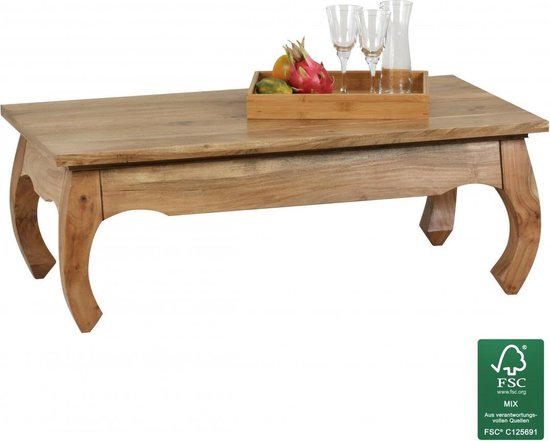 Gate39 - Opium 110 x 60 Salontafel - Lichtbruin