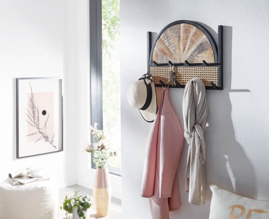 Sky Style Onda Kapstok Massief Mango / Rattan