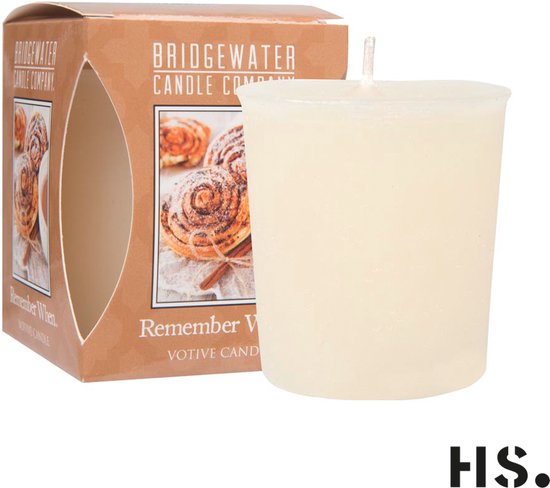 Bridgewater Geurkaarsje | Votive Remember When-3 stuks