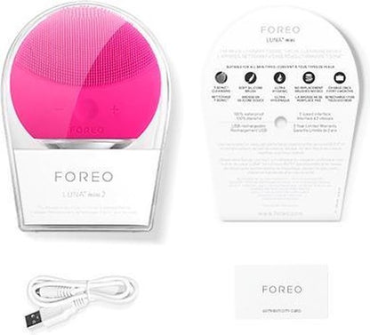 FOREO LUNA™ mini 2 - gezichtsreinigingsborstel, Fuchsia