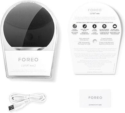 FOREO LUNA™ mini 2 - gezichtsreinigingsborstel, Midnight