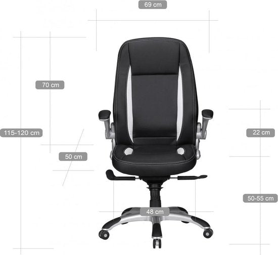 Gate39 - Belgrado Bureaustoel - Zwart