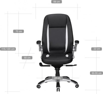 Gate39 - Belgrado Bureaustoel - Zwart