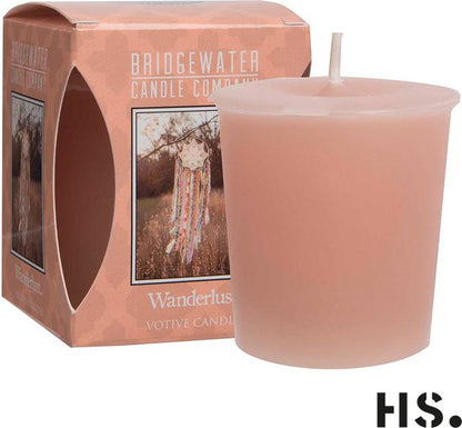 Bridgewater Geurkaarsjes / Votives - Wanderlust 3 st.