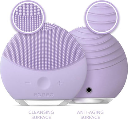 FOREO LUNA mini 2 PLUS, Elektrische Gezichtsreinigingsborstel, Lavender