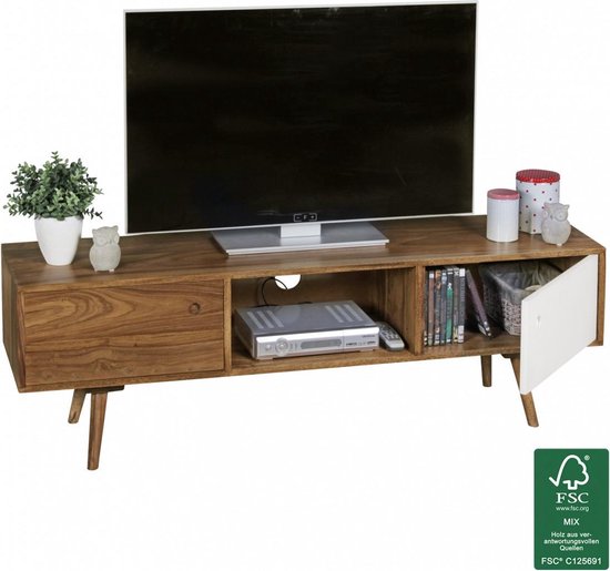 Gate39 - Repa Tv-meubel 3 vakken - Wit