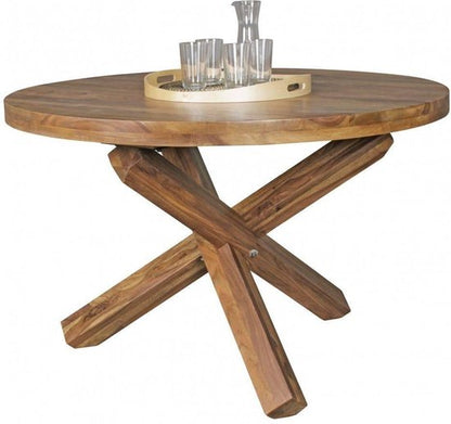 Sky Style Boha Ronde Eettafel Bruin