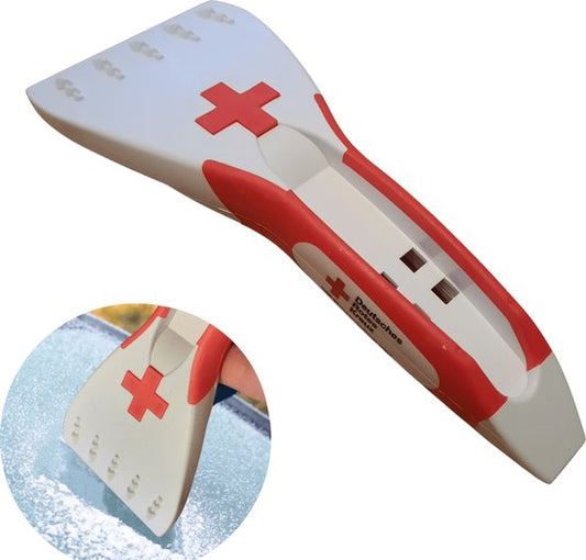 Kunststof ijskrabber, raamkrabber - Rodekruis 20 cm - Ruiten krabbers - Auto accessoires winter