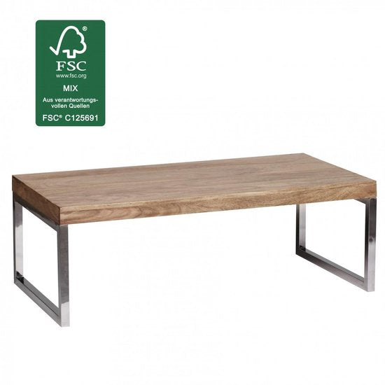 Gate39 - Guna 120 x 60 Salontafel - Lichtbruin