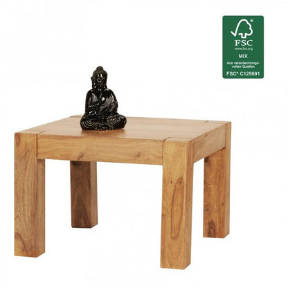 Gate39 - Mumbai 60 x 60 Salontafel - Bruin