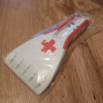 Kunststof ijskrabber, raamkrabber - Rodekruis 20 cm - Ruiten krabbers - Auto accessoires winter