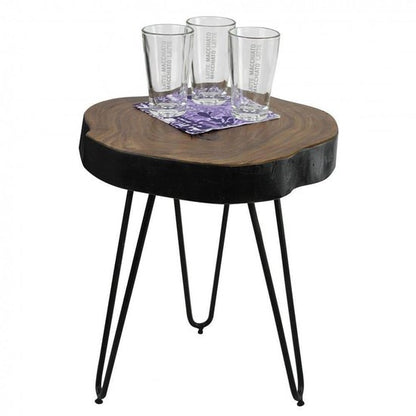 Gate39 - Bagli 35 x 35 Bijzettafel - Bruin