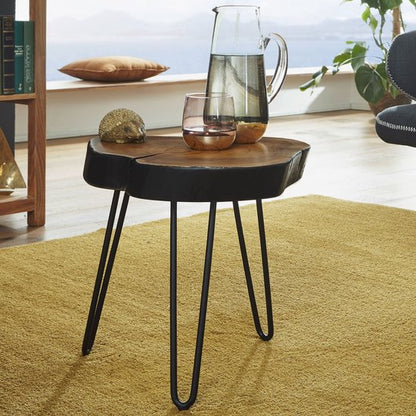 Gate39 - Bagli 35 x 35 Bijzettafel - Lichtbruin