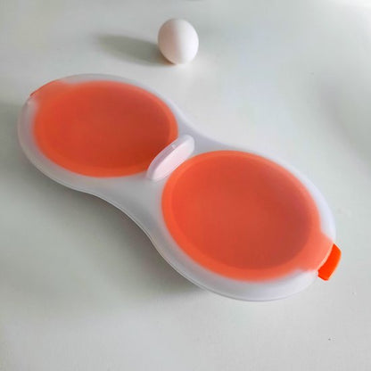 Eipocheerder- Oranje - ei pocher-  Gemakkelijk in gebruik - Brunch product- Eierkoker- Eierkraker- Eieren - Gemakkelijk in gebruik - Brunch product