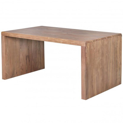 Massief houten acacia computertafel 160 cm breed echt hout design archief kantoor tafel landelijke stijl