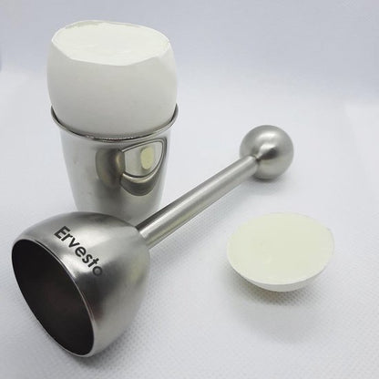 Eierschaal snijder- Rvs- Na eierkoker- Eieren - Brunch product - Cadeau - Geschenkset - cadeau