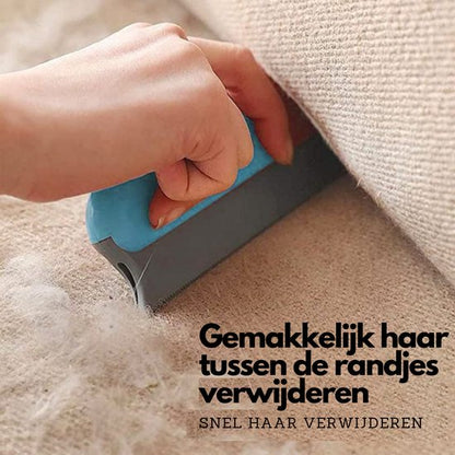 Huisdierhaar verwijderaar - honden kam - katten kam - Gemakkelijk in gebruik- Duurzaam en herbruikbaar-  pluizenborstel- kattenhaar verwijderaar - haarverwijderaar voor huisdieren
