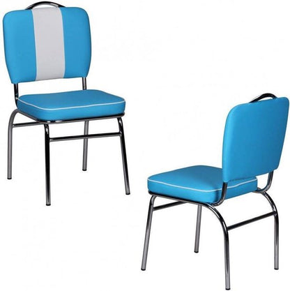 Gate39 - American Diner Eetkamerstoel - Blauw